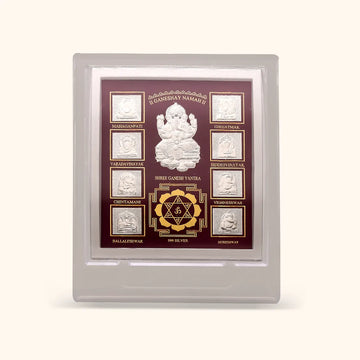Ashtavinayak - Silver show piece